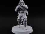 Flamer Rifle Advancing Shogunate Yeoman D turntable