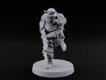Bayonet Fixed Rifle Advancing Ashen Trooper B turntable