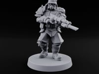 Bayonet Fixed Rifle Advancing Ashen Trooper C turntable