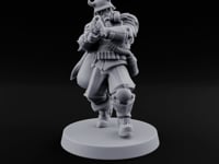 Bayonet Fixed Rifle Advancing Ashen Trooper D turntable