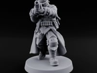 Cross Emblazoned Gun Bearing Ashen Trooper B turntable