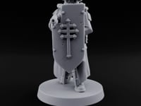 Cross Emblazoned Gun Bearing Ashen Trooper C turntable
