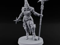 Spike Helmed Weapon Wielding Stigmatic Nun D turntable