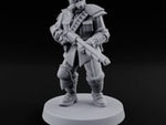 Cross Emblazoned Gun Bearing Ashen Trooper D turntable