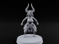 Hell Raising Demon Sorceress A turntable