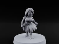 Hula Dancing Halfling Dancer A turntable