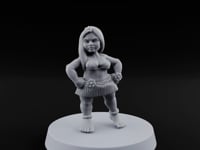 Hula Dancing Halfling Dancer J turntable