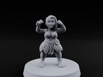Hula Dancing Halfling Dancer N turntable