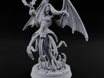 Bat Beckoning Skull Clutching Succubus Temptress turntable