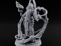 Serpent Staff Conjuring Human Archdruid turntable