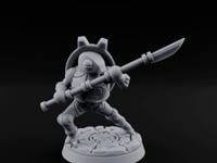 Scuttling And Scrapping Construct Grunt B turntable