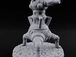 Cannon Barrel Aiming Construct Gun Turret A turntable