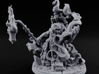 Tome And Staff Clutching Tortle Archmage turntable