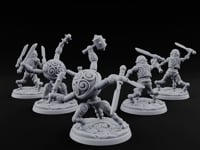 Blade And Hammer Swinging Construct Fighters turntable