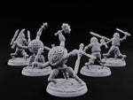 Blade And Hammer Swinging Construct Fighters turntable