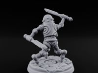 Blade And Hammer Swinging Construct Fighter D turntable