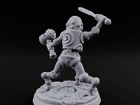 Blade And Hammer Swinging Construct Fighter E turntable