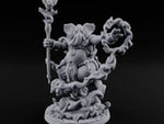 Trunk Twisting Staff Raising Loxodon Shaman turntable