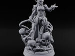 Tentacle Trailing Hand Raising Tiefling Necromancer B turntable