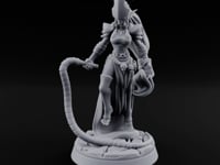 Tentacle Trailing Hand Raising Tiefling Necromancer C turntable