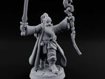 Staff Clutching Spell Casting Human Wizard E turntable