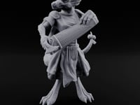 Lute Strumming Dragonborn Bard turntable