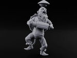 Accordion Squeezing Gnome Bard turntable