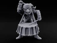 Drum Bashing Goblin Bard turntable