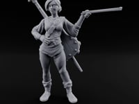 Bow Carrying Human Bard turntable
