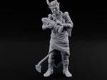 Drum Tapping Tiefling Bard turntable