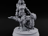 Falcon Toting Human Ranger turntable