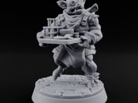 Tray Toting Goblin Alchemist turntable