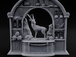 Ibex-Display Rope-Trimmed Adventurer's Shop Front turntable