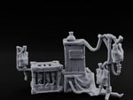 Pouch-Hung Plague-Doctor Apothecary Storage Set turntable