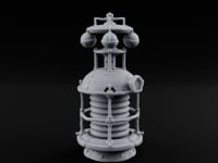 Coil-Wrapped Orb-Crowned Arcane Generator turntable
