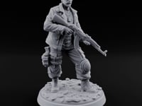 Hip Firing Human Gunfighter turntable