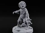 Toy Clutching Wailing Zombie Child turntable