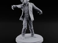 Arms Outstretched Lurching Zombie Civilian turntable