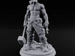 Gas Masked Hammer Dragging Human Brute turntable