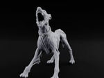 Head Back Howling Zombie Dog turntable