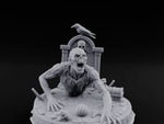 Grave Bursting Screaming Zombie Gravecrawler turntable