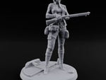 Rifle Cradling Human Survivor turntable