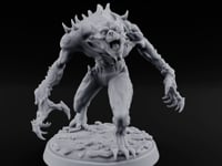 Claws Wide Snarling Zombie Hunter turntable