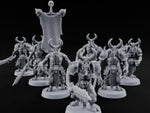 Skull Bearing Demon Warriors turntable