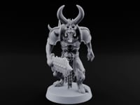 Skull Bearing Demon Warrior A turntable