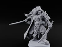 Katana Swinging Samurai Warrior E turntable