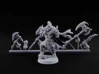 Axe Wielding Human Barbarian turntable