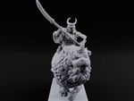 Lion Dog Riding Mounted Thunder Warrior B turntable