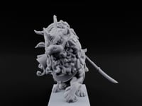Lion Dog Riding Mounted Thunder Warrior D turntable