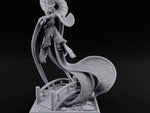 Parasol Twirling Floating Sorcereress turntable